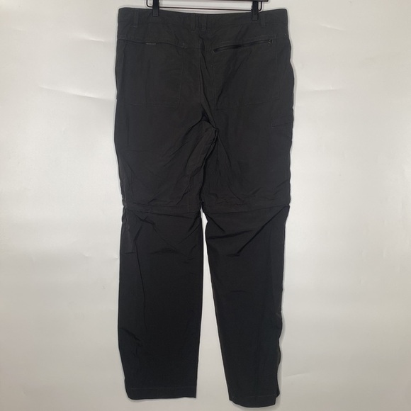 The North Face Men's Black Convertible Outdoor Cargo Pants Lightweight size 38 - Picture 7 of 12